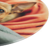 Niedliche Kleintiere | Miniature Pinscher Schneidebrett (Ecke)