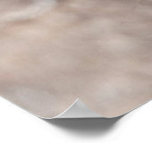 Niedliche Kleintiere | Mutter und Baby Giraffe Poster (Ecke)