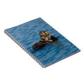 Niedliche Kleintiere | Mutter und Baby Sea Otter Notizblock (Rechte Seite)