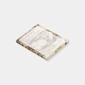 Niedliche Kleintiere | Neugierige Baby-Eichhörnche Post-it Klebezettel (angewinkelt)