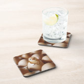 Niedliche Kleintiere | New Baby Chick Getränkeuntersetzer (Rechte Seite)