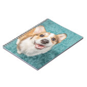 Niedliche Kleintiere | Niedlich Corgi Puppy Smile Notizblock (Linke Seite)
