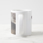 Niedliche Kleintiere | Niedlich Kitten Hug Jumbo-Tasse (Rückseite)