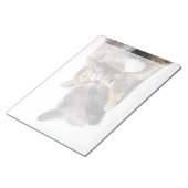 Niedliche Kleintiere | Niedlich Kitten Hug Notizblock (angewinkelt)