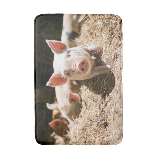 Niedliche Kleintiere | Niedliches Baby Badematte (Vorderseite Vertikal)