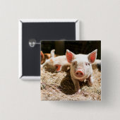 Niedliche Kleintiere | Niedliches Baby Button (Vorne & Hinten)