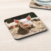 Niedliche Kleintiere | Niedliches Baby Getränkeuntersetzer (Linke Seite)