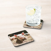 Niedliche Kleintiere | Niedliches Baby Getränkeuntersetzer (Rechte Seite)