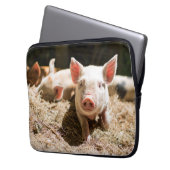 Niedliche Kleintiere | Niedliches Baby Laptopschutzhülle (Vorderseite Links)