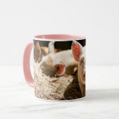 Niedliche Kleintiere | Niedliches Baby Tasse (Vorderseite Links)