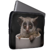 Niedliche Kleintiere | Niedliches Bushbaby Laptopschutzhülle (Vorne Rechts)