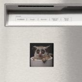Niedliche Kleintiere | Niedliches Bushbaby Magnet (In Situ (Geschirrspüler))