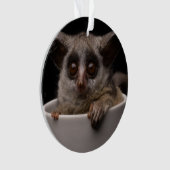 Niedliche Kleintiere | Niedliches Bushbaby Ornament (Vorderseite)