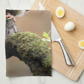 Niedliche Kleintiere | Nördliches Sägemehl Geschirrtuch (Viertel Falte)