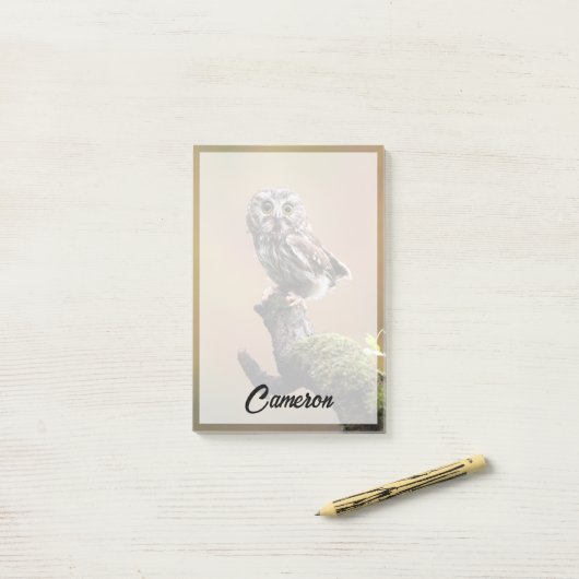 Niedliche Kleintiere | Nördliches Sägemehl Post-it Klebezettel (Auf Schreibtisch)