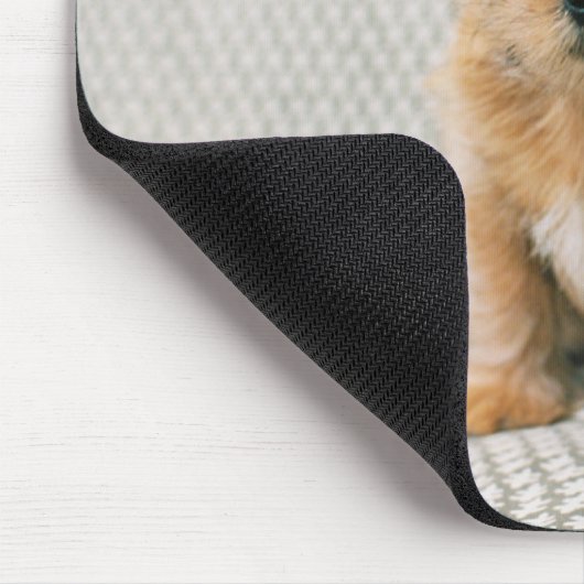 Niedliche Kleintiere | Norfolk Terrier Puppy Mousepad (Ecke)