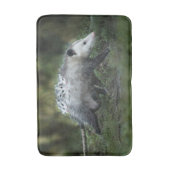 Niedliche Kleintiere | Opossum-Mama und Kinder Badematte (Vorderseite Vertikal)