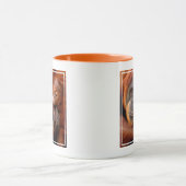 Niedliche Kleintiere | Orangutan Mama & Baby Tasse (Zentrum)