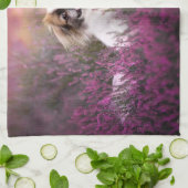 Niedliche Kleintiere | Pekingese Puppy Geschirrtuch (Gefaltet)