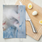 Niedliche Kleintiere | Persian Calico Kitten Geschirrtuch (Viertel Falte)