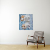 Niedliche Kleintiere | Persian Calico Kitten Wandteppich (Beispiel)