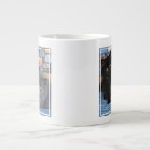 Niedliche Kleintiere | Persische Kätzchen auf der Jumbo-Tasse (Vorderseite)