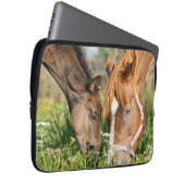 Niedliche Kleintiere | Pferdekälte Laptopschutzhülle (Vorne Rechts)
