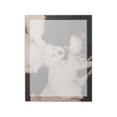 Niedliche Kleintiere | Pile von Welpen Notizblock (Rotiert)