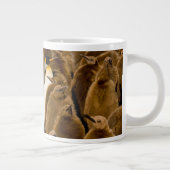 Niedliche Kleintiere | Pinguin unter Jugendlichen Jumbo-Tasse (Rechts)