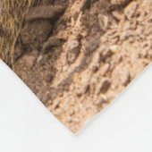 Niedliche Kleintiere | Playful Meerkats Fleecedecke (Ecke)