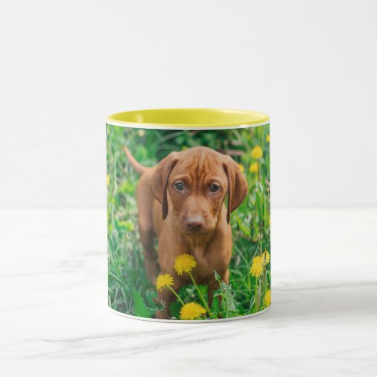 Niedliche Kleintiere | Pointer Puppy Tasse (Zentrum)