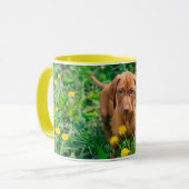 Niedliche Kleintiere | Pointer Puppy Tasse (Vorderseite Links)