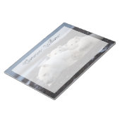 Niedliche Kleintiere | Polar Bear Family Alaska Notizblock (angewinkelt)