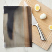 Niedliche Kleintiere | Portrait einer Schwarzen Ka Geschirrtuch (Viertel Falte)