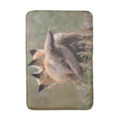 Niedliche Kleintiere | Red Fox Kits Locking Schwan Badematte (Vorderseite Vertikal)