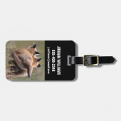 Niedliche Kleintiere | Red Fox Kits Locking Schwan Gepäckanhänger (Vorderseite horizontal)