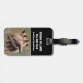 Niedliche Kleintiere | Red Fox Kits Locking Schwan Gepäckanhänger (Rückseite horizontal)