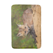 Niedliche Kleintiere | Red Fox Pup Badematte (Vorderseite Vertikal)