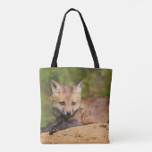 Niedliche Kleintiere | Red Fox Pup Tasche (Rückseite)