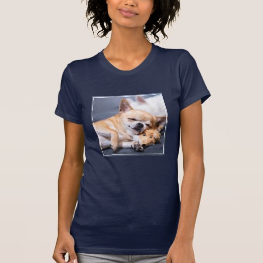 Niedliche Kleintiere | Rothaariger Chihuahua-Hund T-Shirt (Vorderseite)