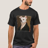 Niedliche Kleintiere | Royal Chihuahua Portrait T-Shirt (Vorderseite)