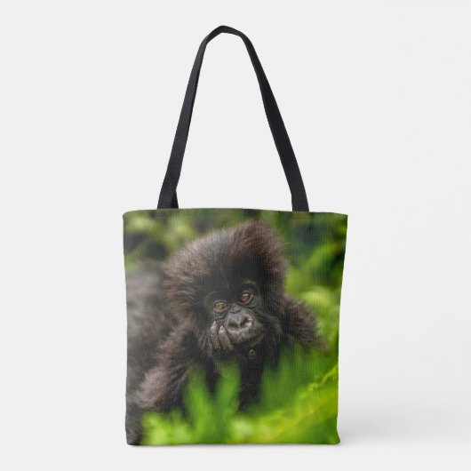Niedliche Kleintiere | Säugling Gorilla Tasche (Rückseite)