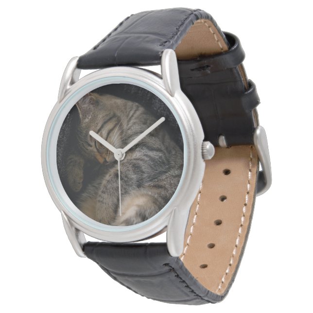 Niedliche Kleintiere | Schlaftablett Armbanduhr (Schrägansicht)