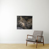 Niedliche Kleintiere | Schlaftablett Wandteppich (Beispiel (Horizontal))