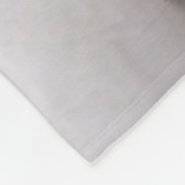 Niedliche Kleintiere | Schwarze und weiße Kätzchen Fleecedecke (Ecke)