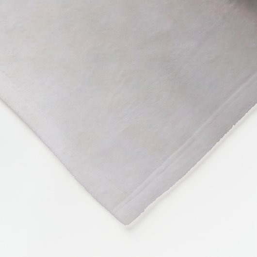 Niedliche Kleintiere | Schwarze und weiße Kätzchen Fleecedecke (Ecke)