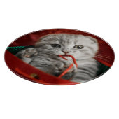 Niedliche Kleintiere | Scottish Fold Kitten Schneidebrett (Ecke)