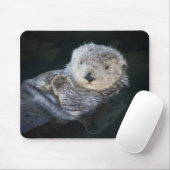 Niedliche Kleintiere | Sea Otter Floating Mousepad (Mit Mouse)