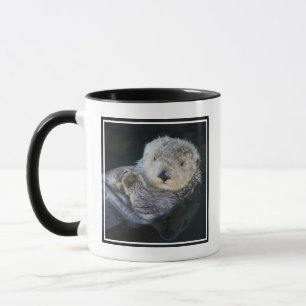 Niedliche Kleintiere   Sea Otter Floating Tasse