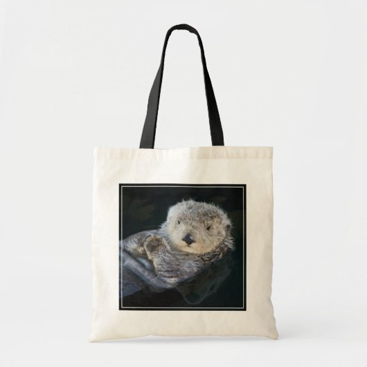 Niedliche Kleintiere | Sea Otter Floating Tragetasche (Vorne)
